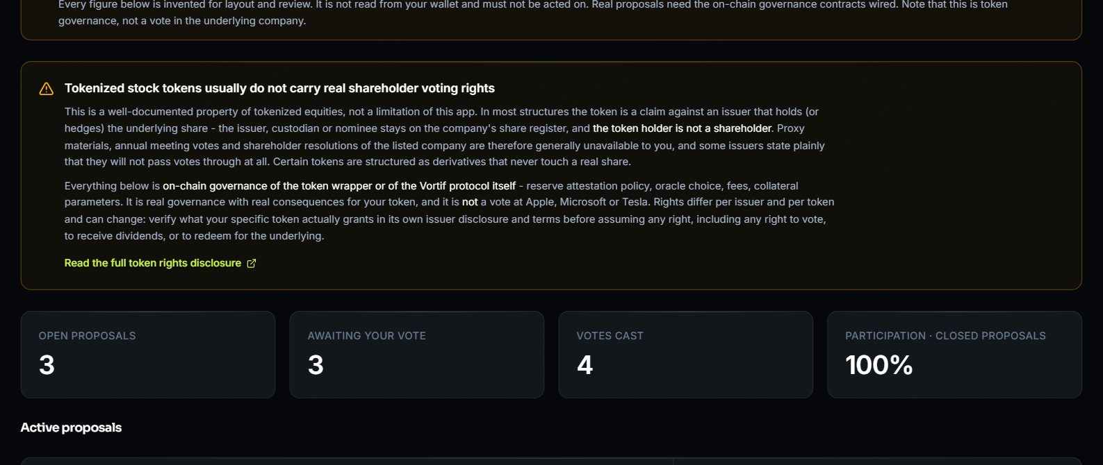 Governance desk preview